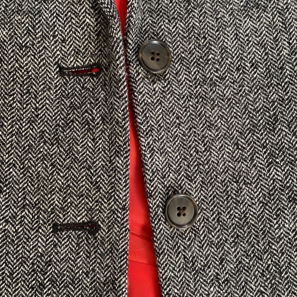 J Crew Academy Blazer Herringbone - Picture 4 of 6
